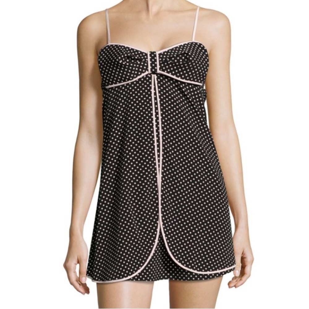 Kate Spade New York Polka Dot Chemise Slip  Size S NWT